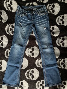 Low Rise Bootcut Jeans